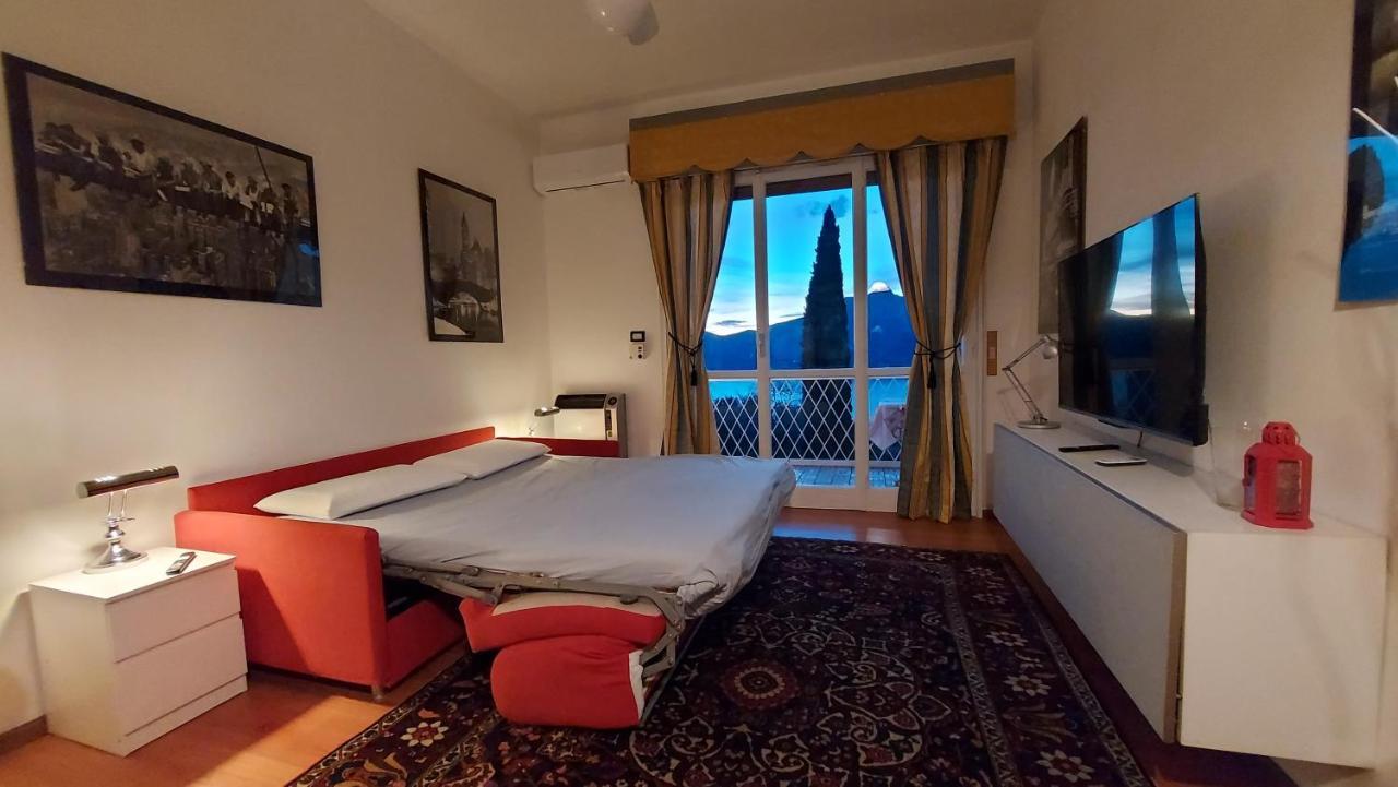 Апартаменты Garda Panoramic House Альбизано Экстерьер фото